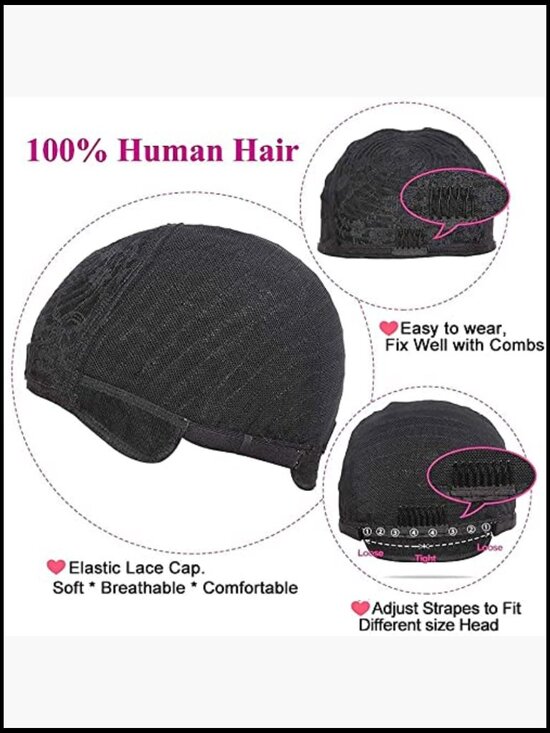 Short Pixie Cut Wig Human Hair Chic Layered Bangs Glueless Machine Made Daily main image 5